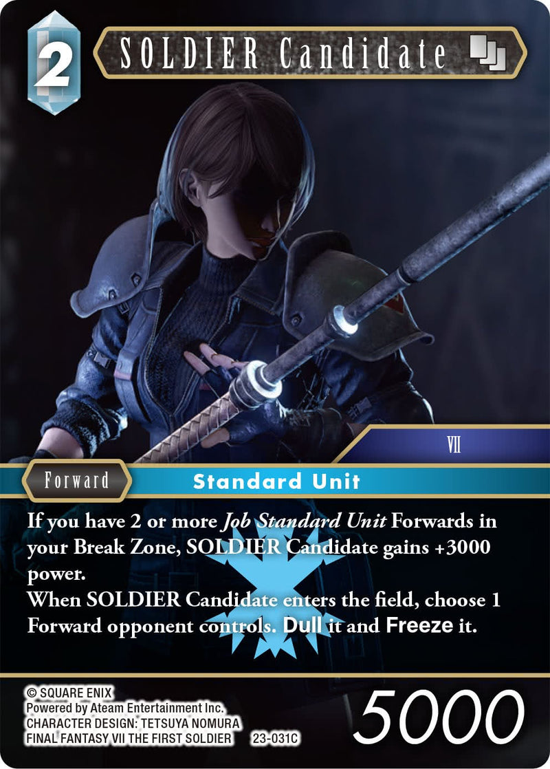 SOLDIER Candidate - 23-031C - Hidden Trials - Card Cavern