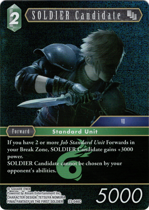 SOLDIER Candidate - 23-046C - Hidden Trials - Foil - Card Cavern