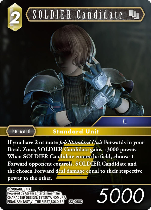 SOLDIER Candidate - 23-068C - Hidden Trials - Card Cavern