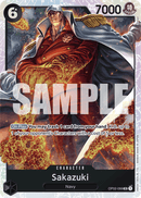 Sakazuki (Reprint) - OP02-099 SR - The Best - Card Cavern