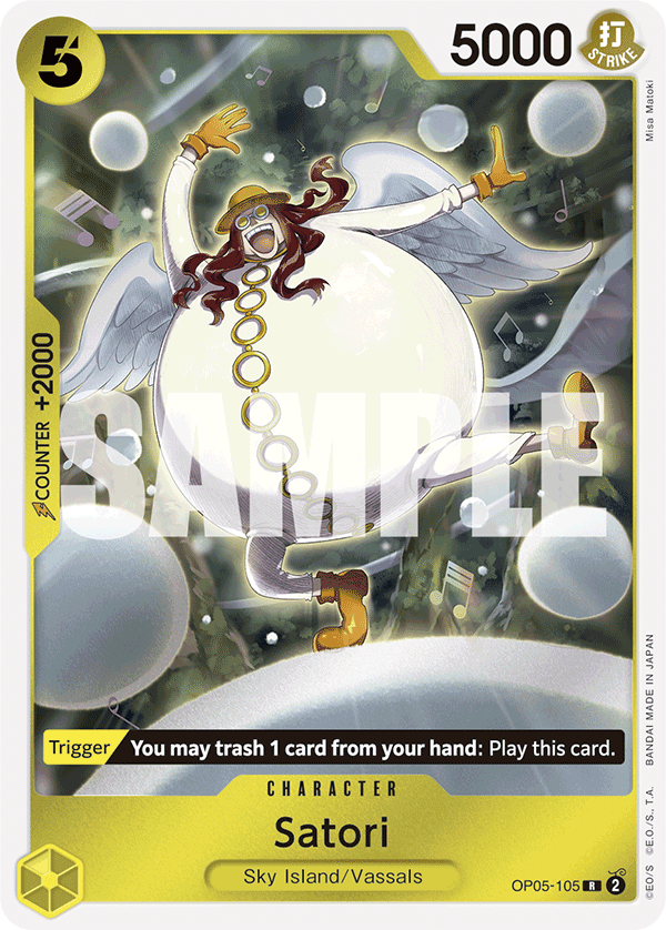 Satori (Reprint) - OP05-105 R - The Best - Card Cavern