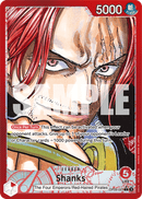 Shanks (Parallel) - OP09-001 L - Emperors in the New World - Foil - Card Cavern