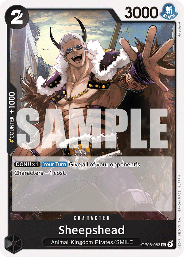 Sheepshead - OP08-083 UC - Two Legends - Card Cavern