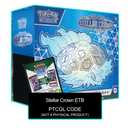 Stellar Crown ETB - PTCGL Code - Card Cavern