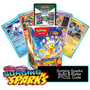 Surging Sparks Build & Battle Box - 1 of 4 Promos - PTCGL Code - Card Cavern