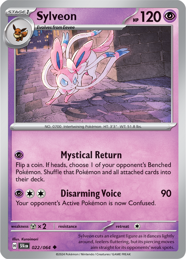 Sylveon - 022/064 - Shrouded Fable - Card Cavern