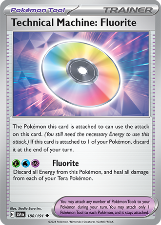 Technical Machine: Fluorite - 188/191 - Surging Sparks - Card Cavern