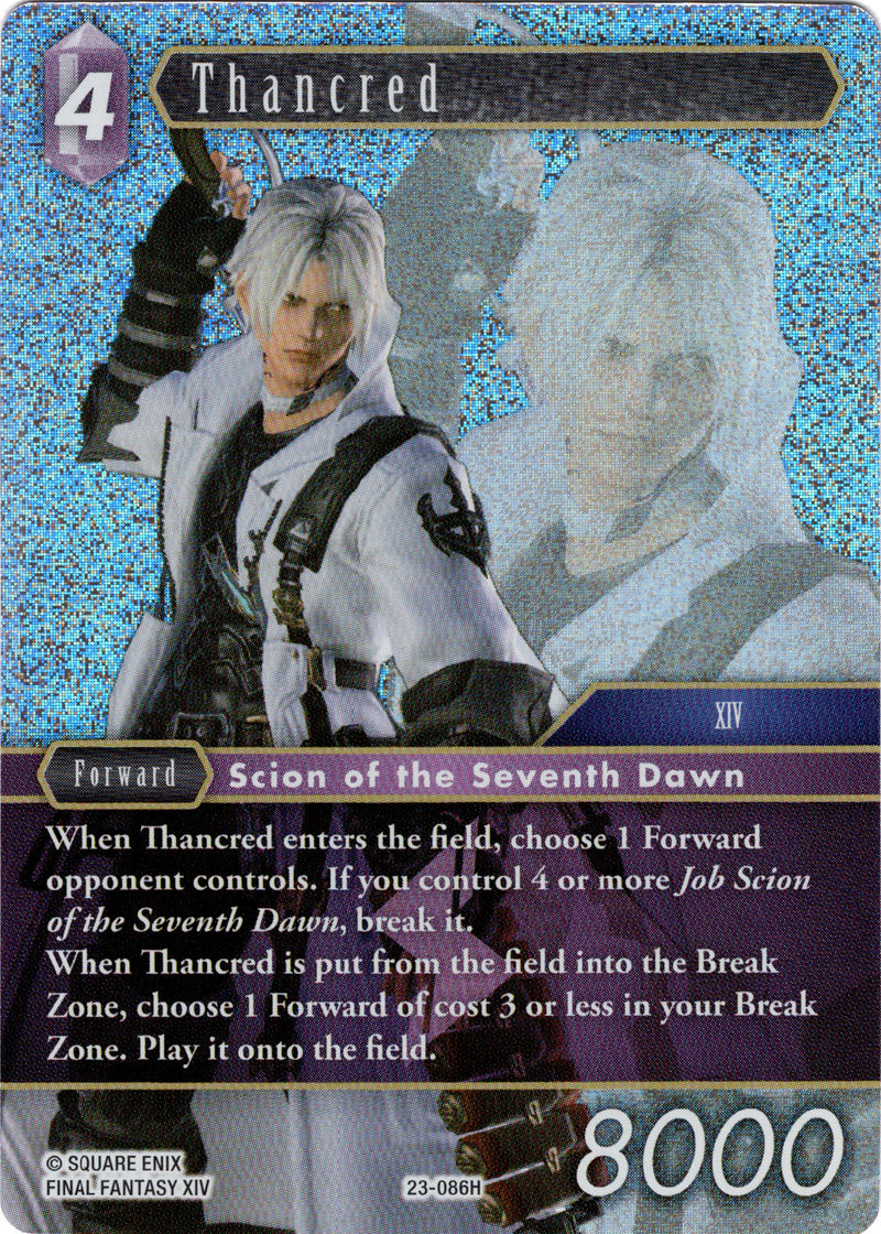 Thancred - 23-086H - Hidden Trials - Foil - Card Cavern