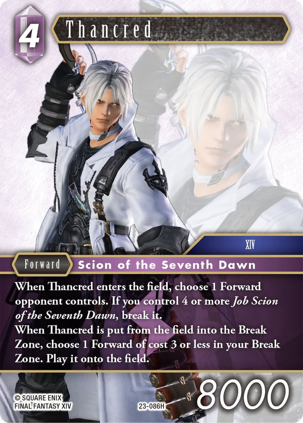 Thancred - 23-086H - Hidden Trials - Card Cavern