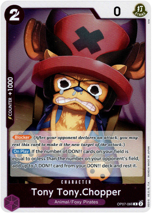 Tony Tony.Chopper - OP07-066R - 500 years in the Future - Foil - Card Cavern