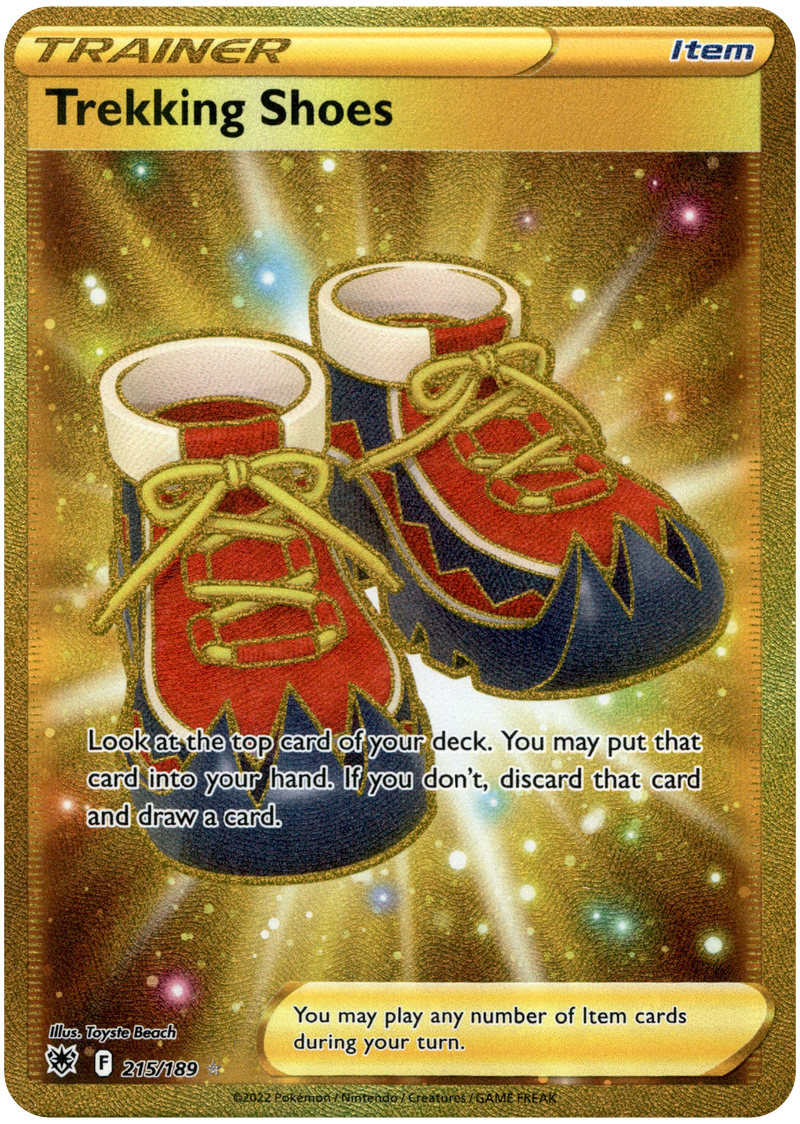 Trekking Shoes Secret Rare - 215/189 - Astral Radiance - Card Cavern