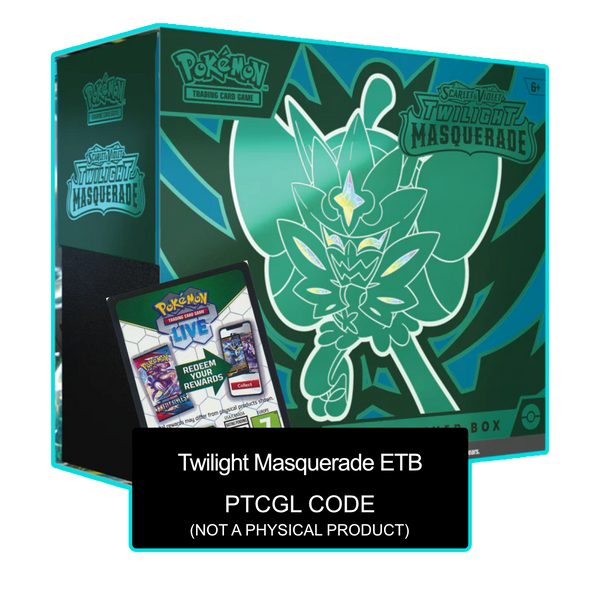 Twilight Masquerade ETB - PTCGL Code - Card Cavern