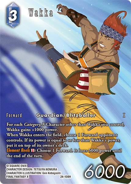 Wakka Full Art - 24-108H - Hidden Legends - Foil - Card Cavern