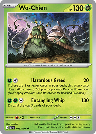 Wo-Chien - 015/191 - Surging Sparks - Card Cavern