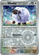 Wooloo - 124/142 - Stellar Crown - Reverse Holo - Card Cavern