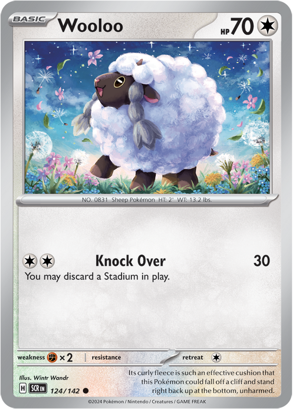 Wooloo - 124/142 - Stellar Crown - Card Cavern