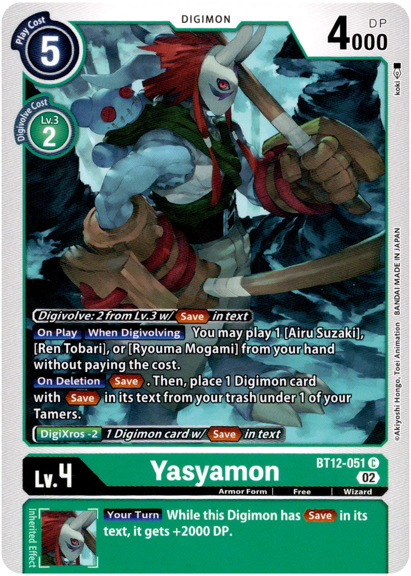 Yasyamon - BT12-051 C - Across Time - Card Cavern