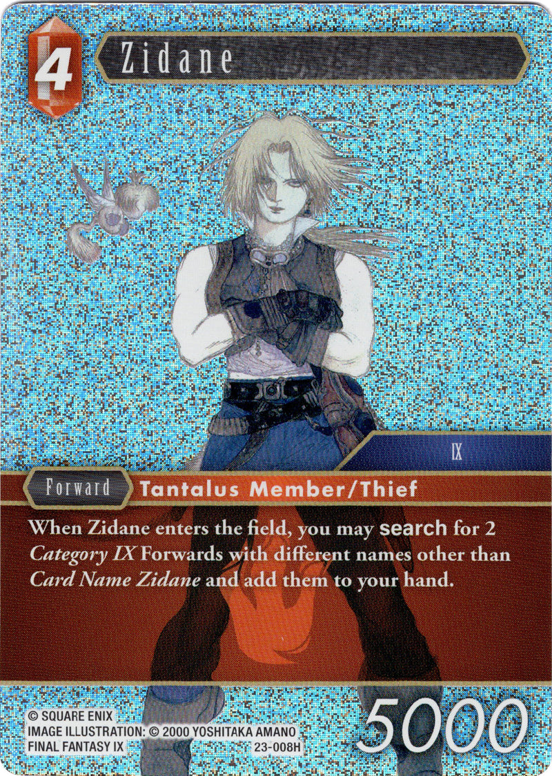 Zidane - 23-008H - Hidden Trials - Foil - Card Cavern