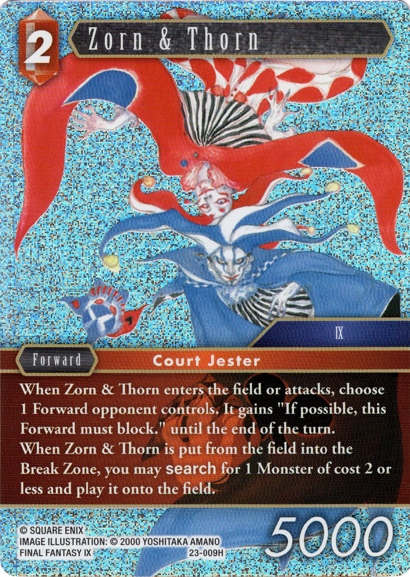 Zorn & Thorn - 23-009H - Hidden Trials - Foil - Card Cavern