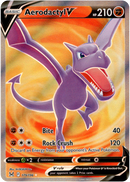 Aerodactyl V Full Art - 179/196 - Lost Origin - Card Cavern