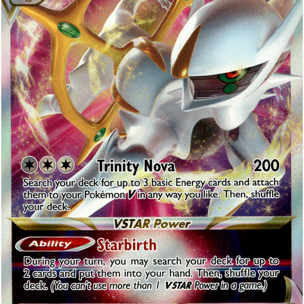 Arceus V Full Art - 165/172 - Brilliant Stars – Card Cavern Trading Cards,  LLC