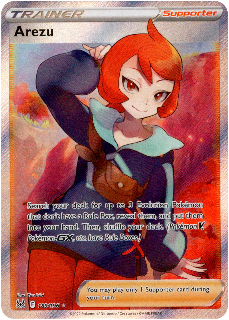 Arezu Full Art - 189/196 - Lost Origin - Card Cavern