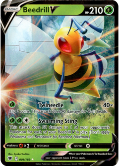 Beedrill V - 001/189 - Astral Radiance - Card Cavern