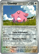 Chansey - 133/167 - Twilight Masquerade - Reverse Holo - Card Cavern