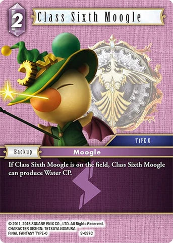 Class Sixth Moogle - 9-097C - Opus IX - Foil - Card Cavern