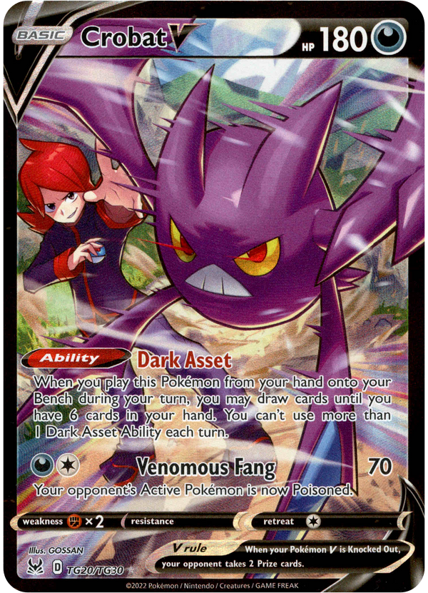 Crobat V - TG20/TG30 - Lost Origin - Card Cavern