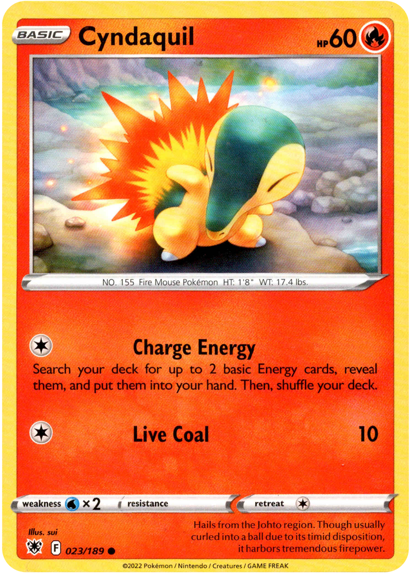 Cyndaquil - 023/189 - Astral Radiance - Card Cavern