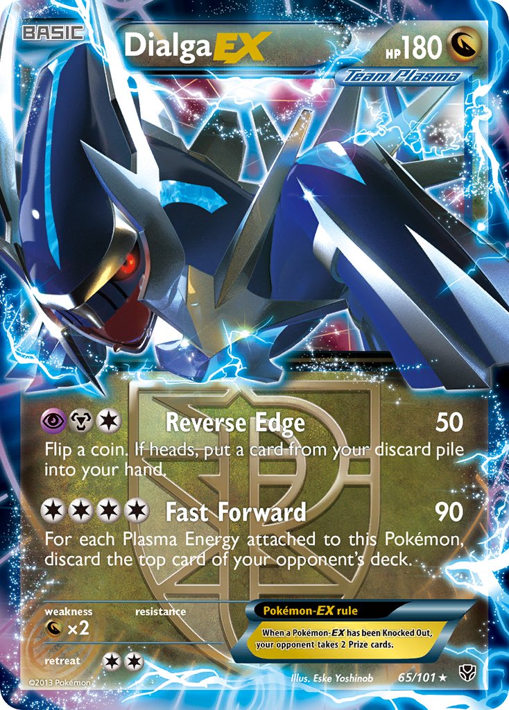 Dialga EX - 65/101 - Plasma Blast - Card Cavern