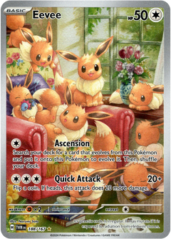 Eevee - 188/167 - Twilight Masquerade - Holo - Card Cavern