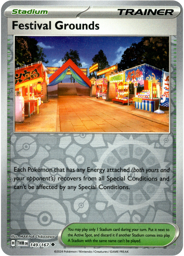 Festival Grounds - 149/167 - Twilight Masquerade - Reverse Holo - Card Cavern