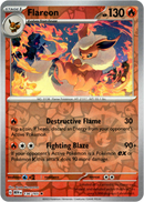 Flareon - 136/165 - Scarlet & Violet 151 - Reverse Holo - Card Cavern