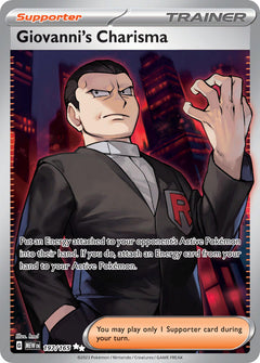 Giovanni's Charisma - 197/165 - Scarlet & Violet 151 - Card Cavern