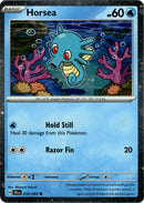 Horsea - 010/064 - Shrouded Fable - Cosmos Holo - Card Cavern