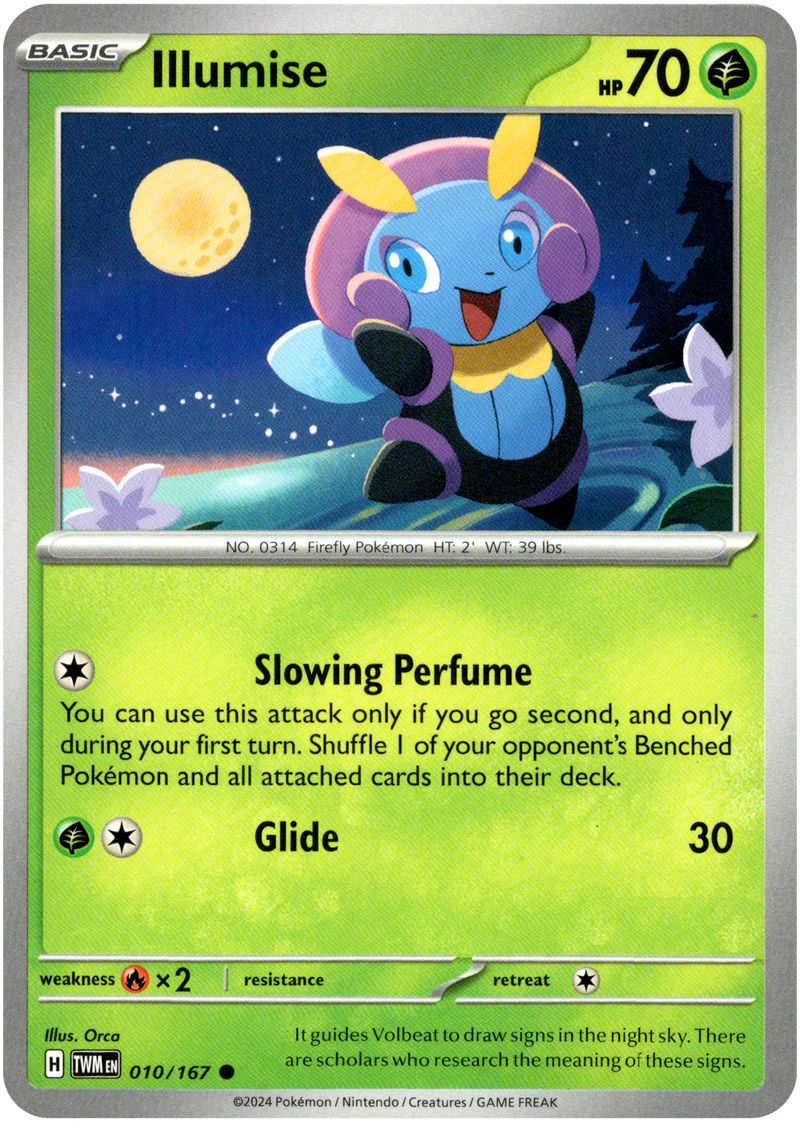 Illumise - 010/167 - Twilight Masquerade - Card Cavern