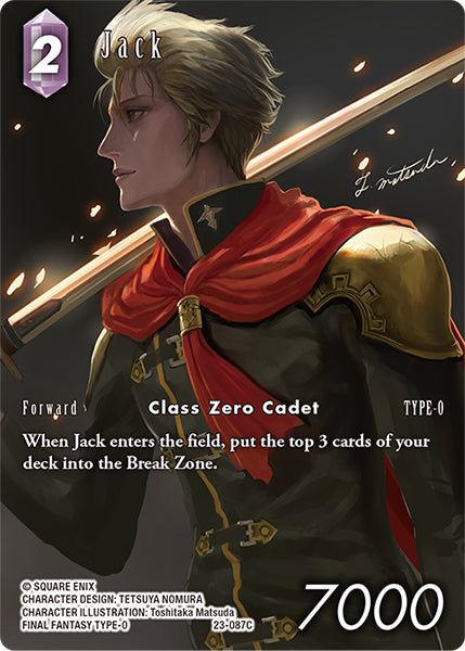 Jack Full Art - 23-087C - Hidden Trials - Foil - Card Cavern