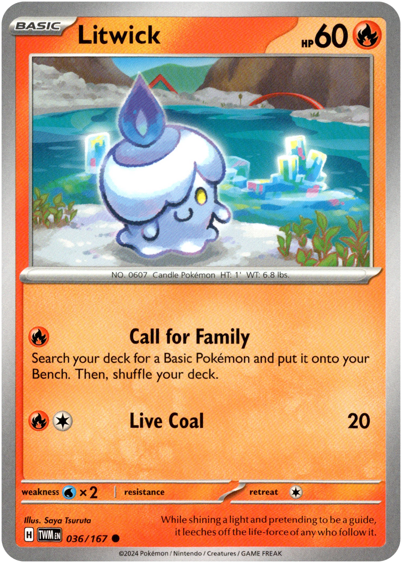 Litwick - 036/167 - Twilight Masquerade - Card Cavern