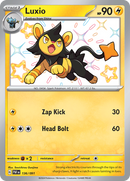 Luxio - 136/091 - Paldean Fates - Holo - Card Cavern