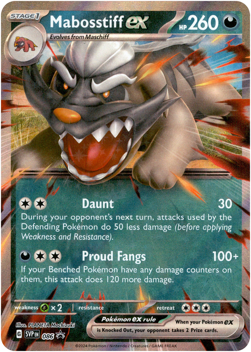 Mabosstiff ex - SVP086 - Promo - Card Cavern