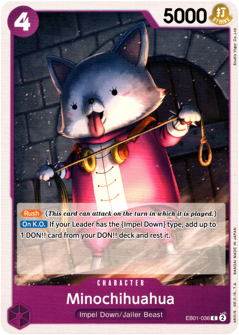 Minochihuahua - EB01-036C - Memorial Collection - Card Cavern