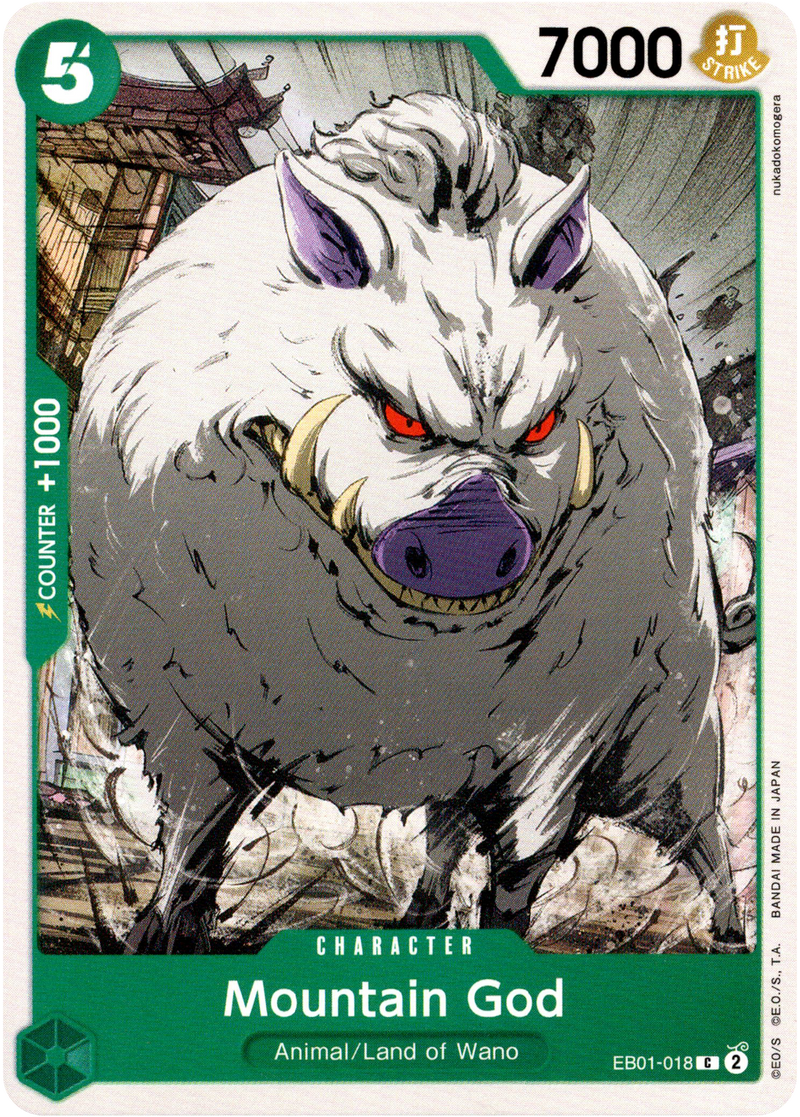 Mountain God - EB01-018C - Memorial Collection - Card Cavern