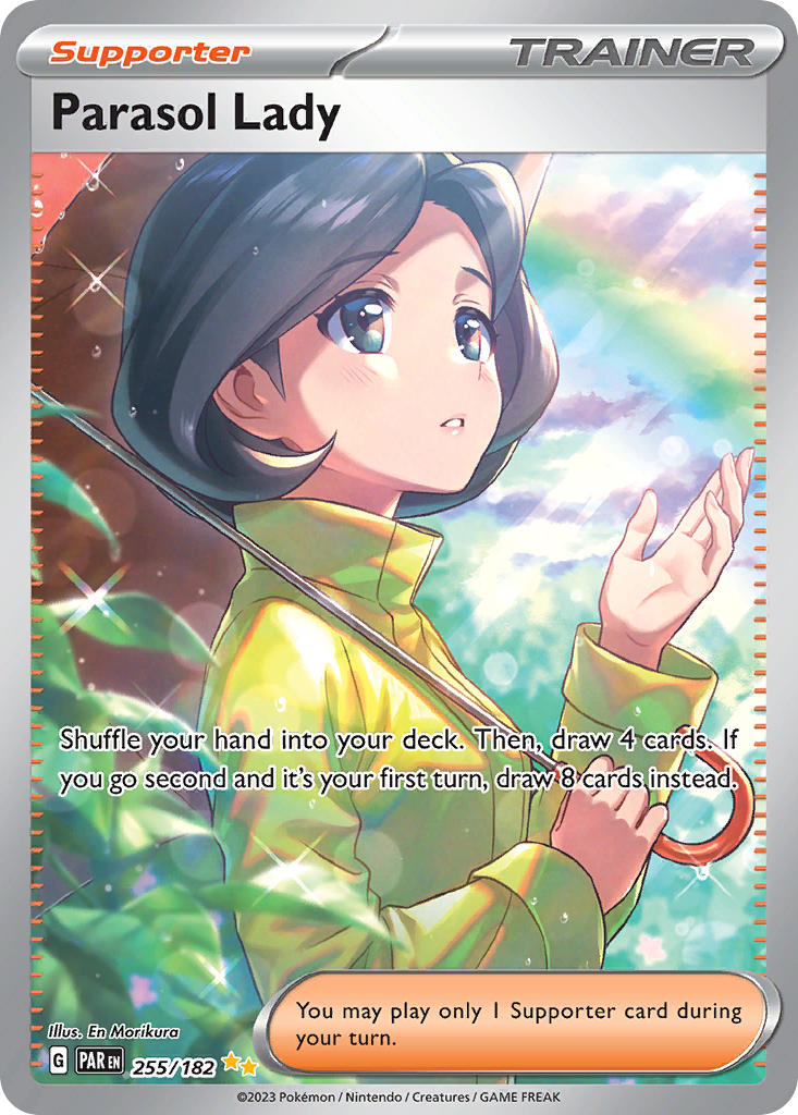 Parasol Lady - 255/182 - Paradox Rift - Holo - Card Cavern