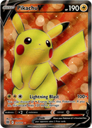 Pikachu V Full Art - 157/172 - Brilliant Stars - Card Cavern