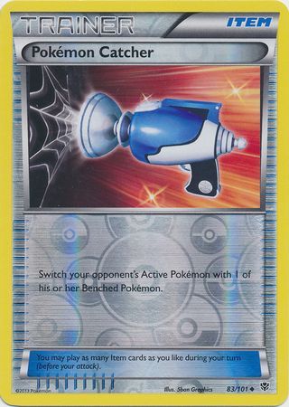 Pokemon Catcher - 83/101 - Plasma Blast - Reverse Holo - Card Cavern