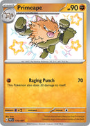 Primeape - 170/091 - Paldean Fates - Holo - Card Cavern