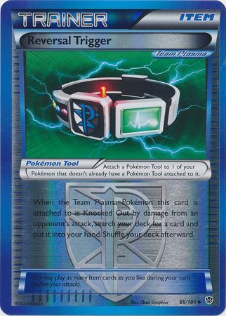 Reversal Trigger - 86/101 - Plasma Blast - Reverse Holo - Card Cavern