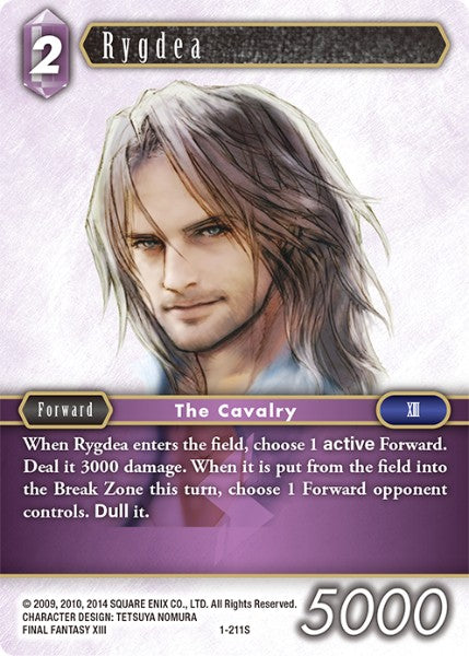 Rygdea - 1-211S - Opus I - Card Cavern